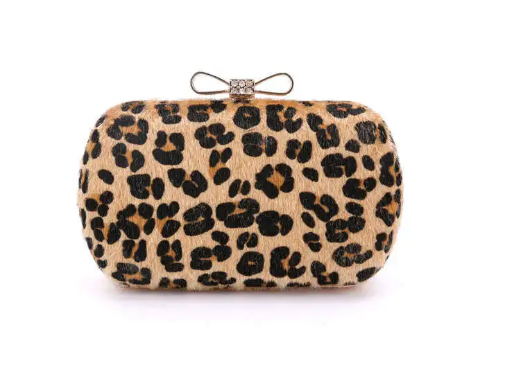 animal print evening bags