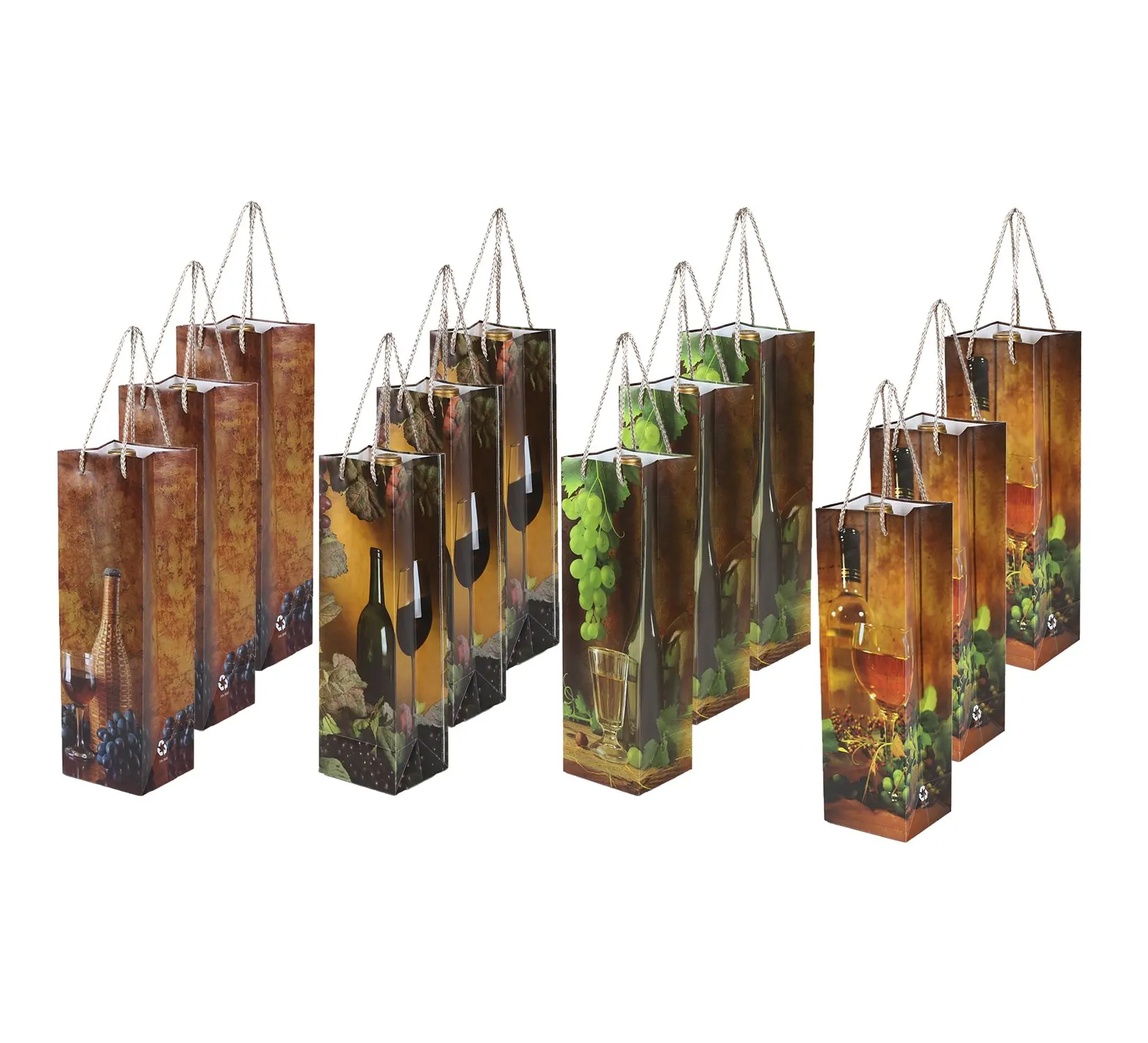 small wine bottle gift bags