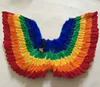 Wholesale Large Rainbow Feather Angel Wings