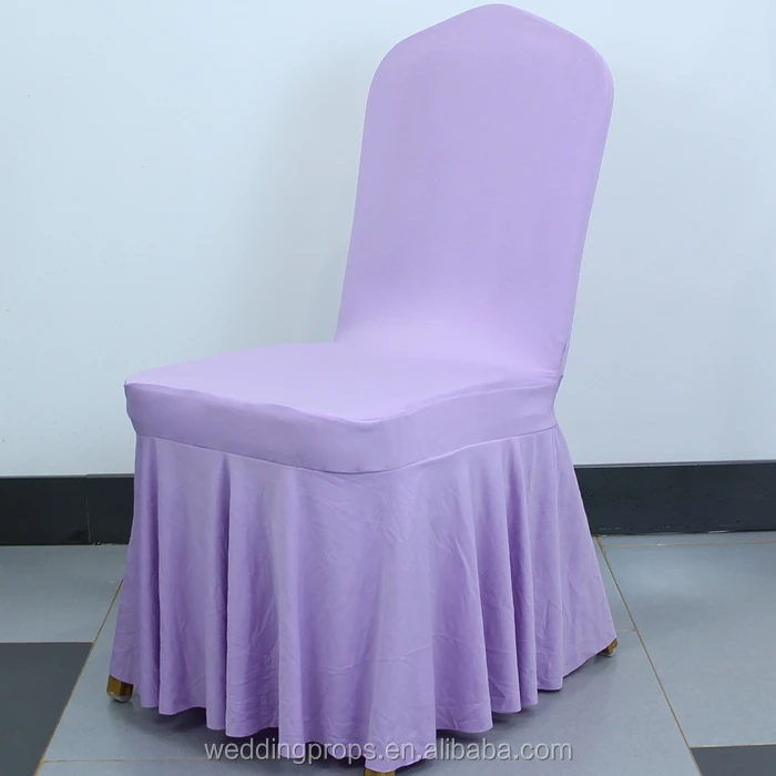 lilac ruched chair cover-4