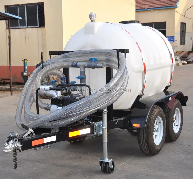 Small Plastic Water Tank Trailer With Pump For Car Buy Plastic Water