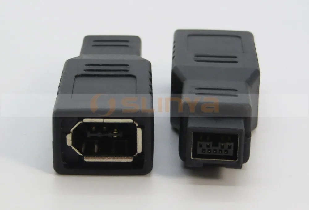 DGHAOP FireWire IEEE 1394A 6-Pin Female to 1394B 9-Pin Male 400 to 800 Adapter Converter 