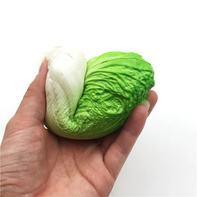 China Factory Supplier High Quality Soft Slow Rising With Good Smell Chinese Cabbage Vegetables Kids Squishy Toys