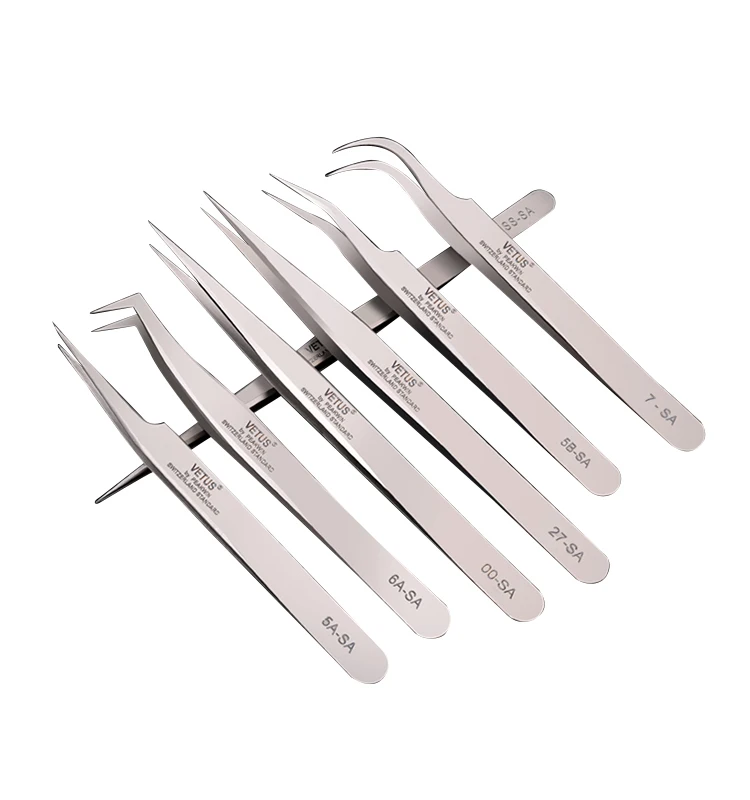 6A-SA Genuine Original Vetus Stainless Steel Tweezers