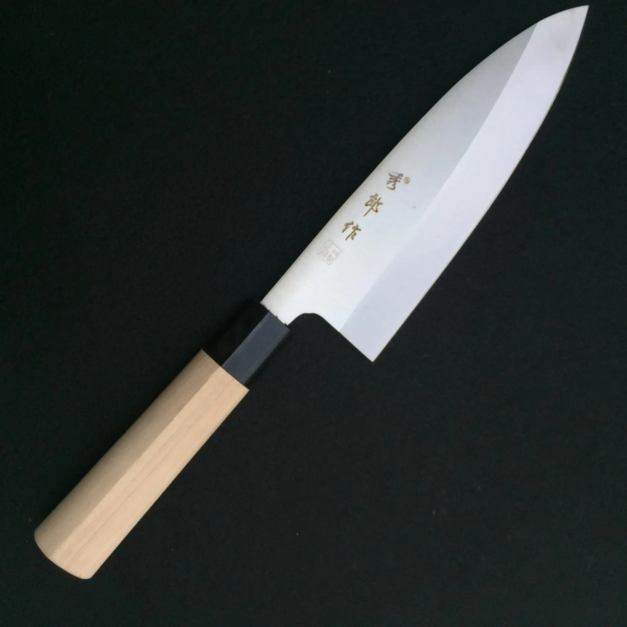 2pcs Japanese Fish Filleting Knife Sashimi Knife With Maple Wooden