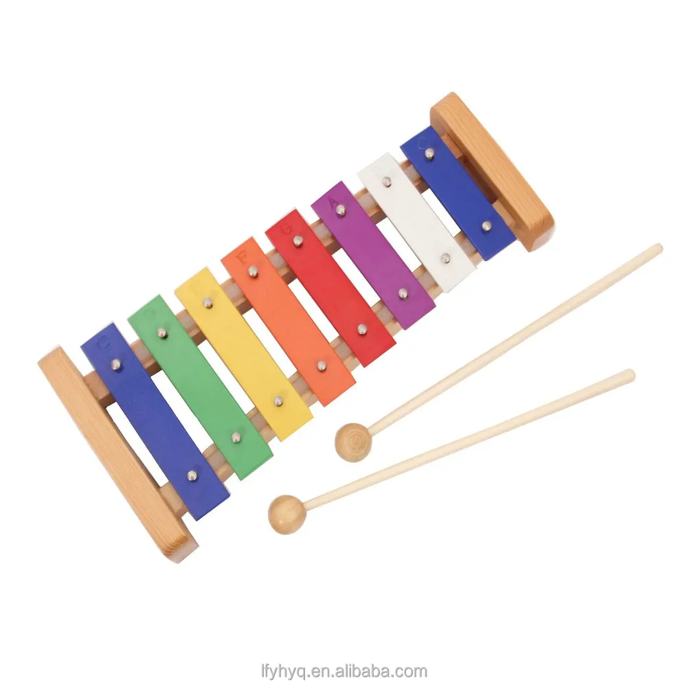 Musical Handmade Xylophone Piano Toy,Instrument Hand Held Mini Piano ...