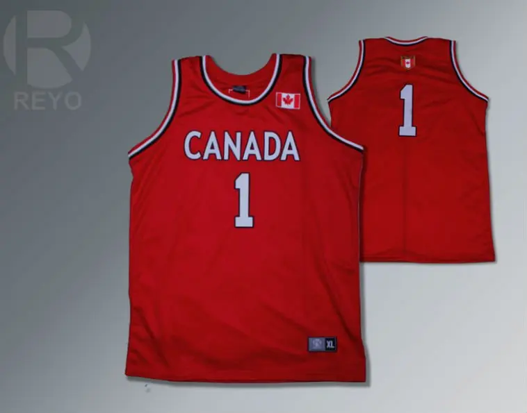 canada basketball jersey