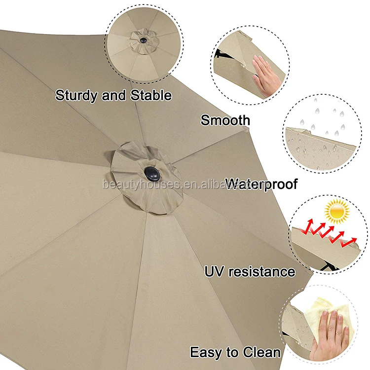 9ft Umbrella Tilt Mechanism For Patio Umbrella Buy 9ft Umbrella,Patio