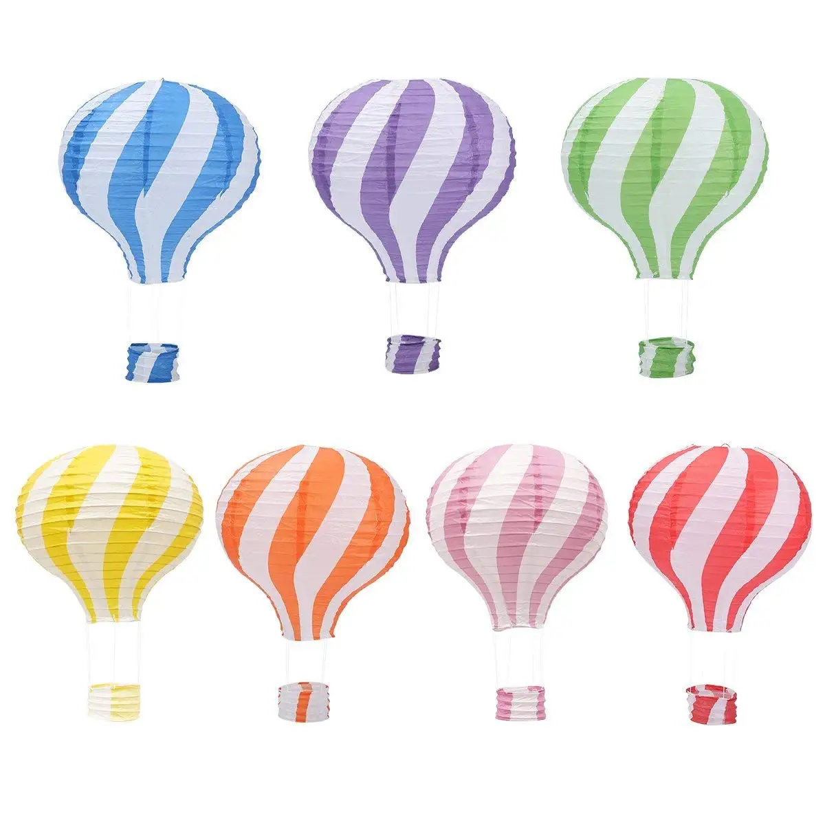 Buy Hot Air Balloon Paper Lantern Set Party Decorations Paper 