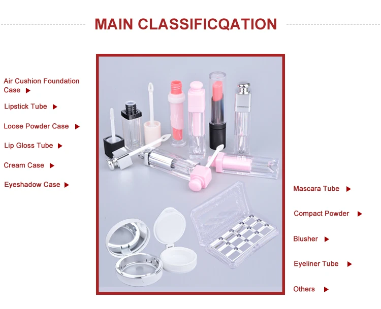 Best quality plastic portable makeup empty air cushion case