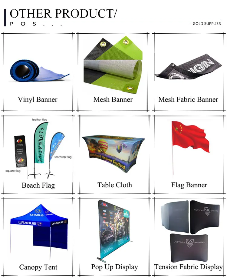 Outdoor Advertising Promotion Teardrop Feather Flying Beach Flag Banner kits
