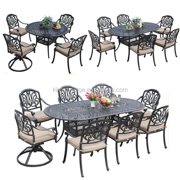 Outdoor Large 9-piece Patio Dining Set With 8 Seater - Buy Patio Dining