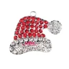 Christmas Santa Hat Rhinestone Charm