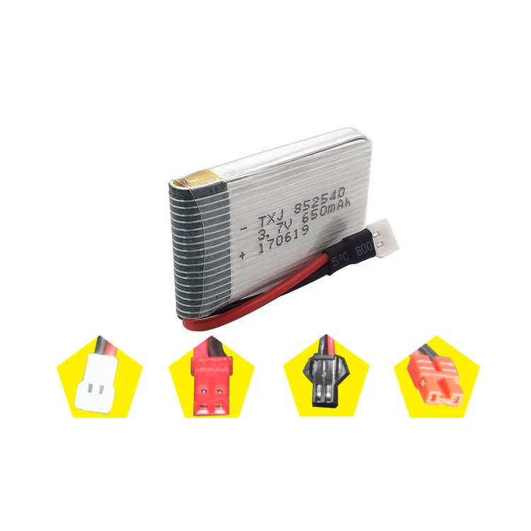 852540 Drone Battery 650mah 3.7v Li Polymer High Drain 25c Buy 852540 Drone Battery,802540