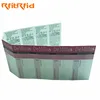 UHF printing RFID paper ticket in roll
