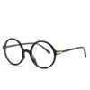 Popular ROUND glass eyeglasses Modern italy design frames spectacle optical frame