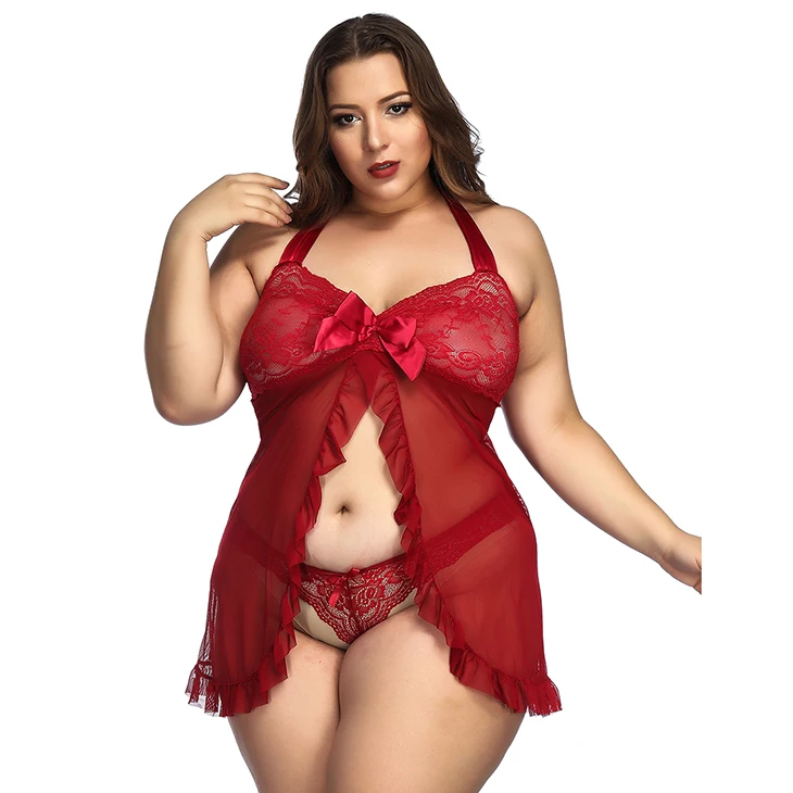 baby doll rojo para gorditas