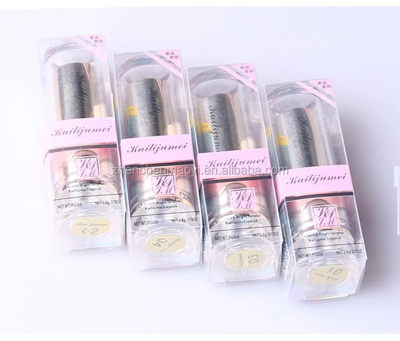 Offre Spéciale Kailijumei Anglais Emballage Fleur De Gelée Rouge à Lèvres Baume à Lèvres Changement De Couleur Rouge à Lèvres Imperméable Buy