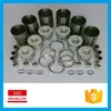Engine system cylinder liner kit 6d34 rebuild new kit for Mitsubishi piston+ring+cylinder liner+pin+clip