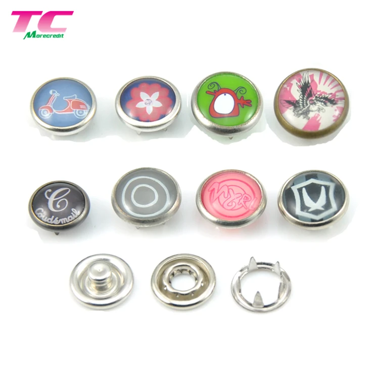 Fashion Rhinestone Metal Jeans Buttons And Rivets Brass Crystal Jeans