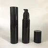 Custom Color Dark Brown Airless Emulsion Lotion Pump Bottle Portable Airless Bottle for Cream Foundation Essence oil 50ML AS Pla