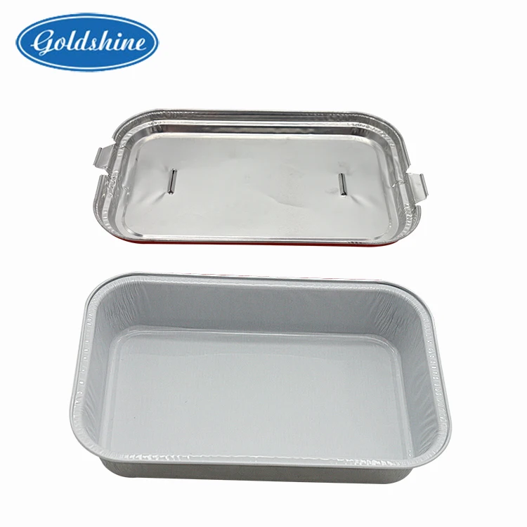 Rectangular Airline Aluminum Foil Food Container With Lids Buy