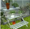 galvanized forged iron flower pots stand(factory)