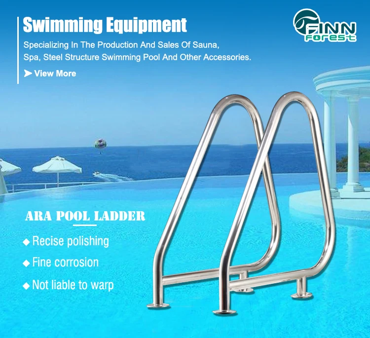 swimming pool rails installation