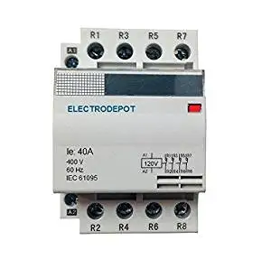 Cheap Eaton Lighting Contactor Find Deals Get Quotations 30 Amp 4 Pole Nc Normally Closed Lighting Contactor Din Iec Coil 120vac