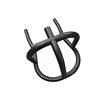 Custom Aluminum Tube Bending Service, Black Powder Coating Bended Aluminum Pipe Fabrication, Welded Aluminum Pipe Frame