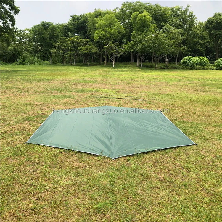 Azarxis Waterproof Camping Tarp - 10x10 Ft Rain Fly Shelter With Stakes & Ropes For Outdoor Adventures