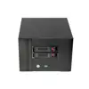 High-performance NAS storage server mini itx case for home SOHO server case 2 bays