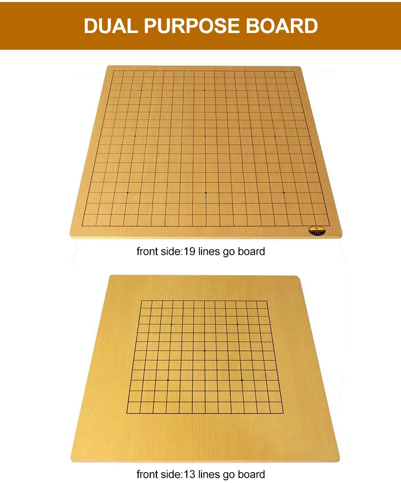 Chinese 0.5cm Thickness Mdf Go Game Weiqi Board - Buy Weiqi Board,Go ...