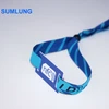 cheap RFID Wristband Woven Bracelet for Access Control waterproof NFC Tag