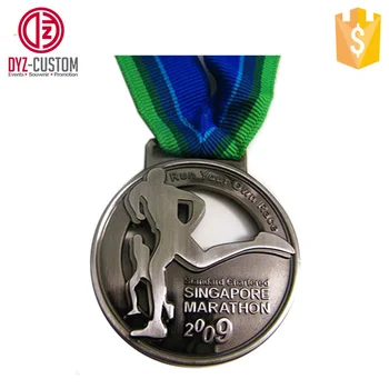 Custom Singapore Marathon Running Medal Custom Finisher Medals - Buy ...