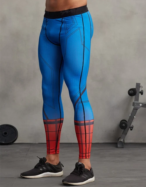 men's spandex running pants