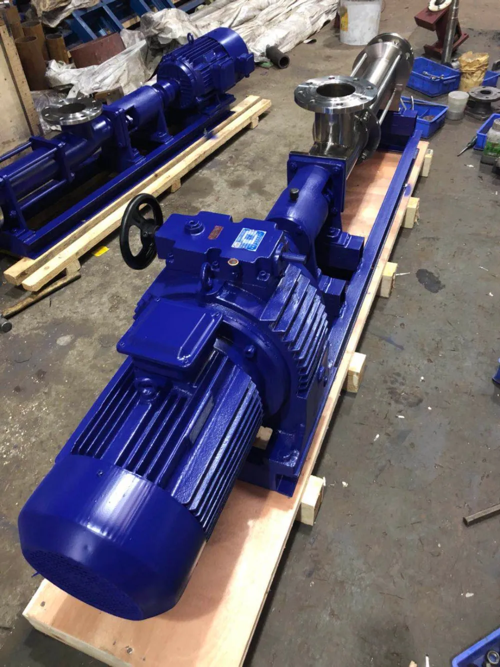 带调速电机的 g 型单螺杆泵