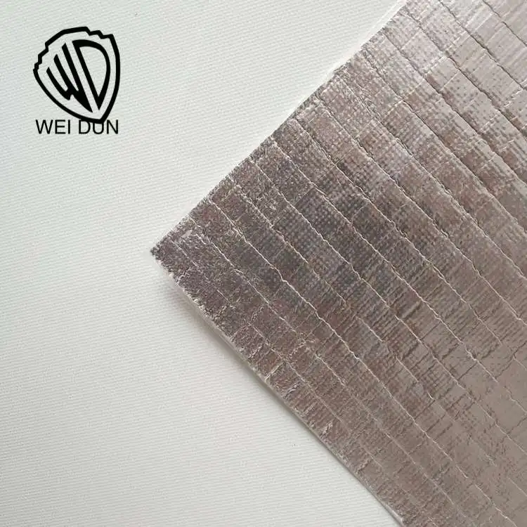 Laminated Aluminum Foil Coated Glass Fiber Fiberglass Cloth - Buy ...