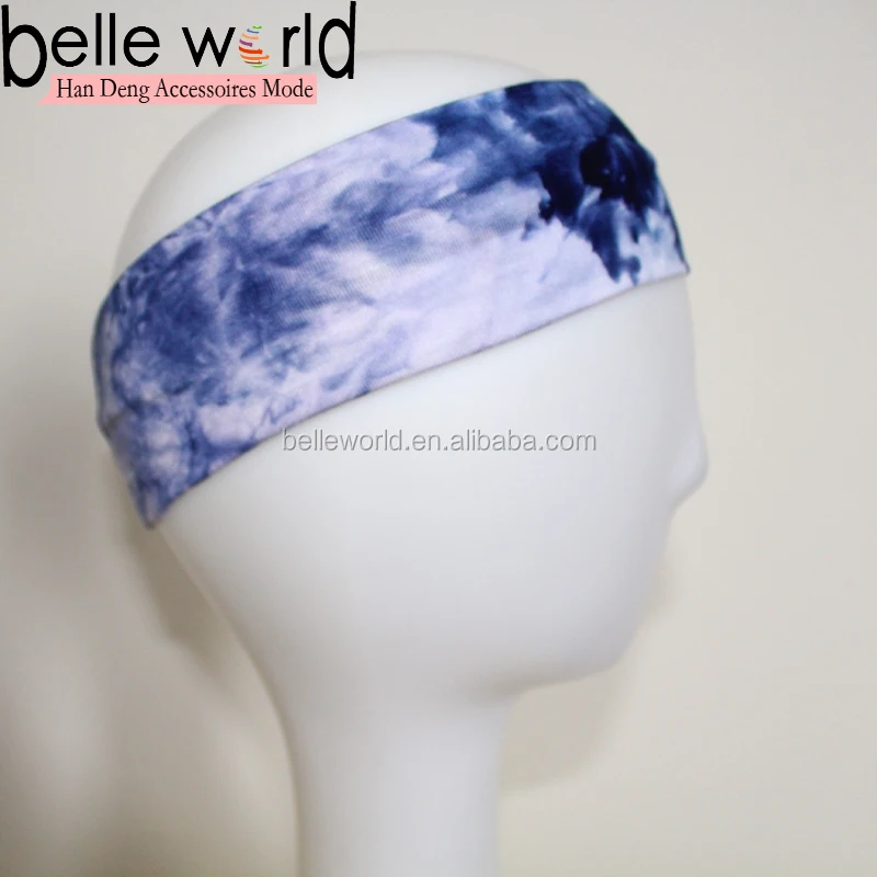 Blue Tie Dye Belle Headband