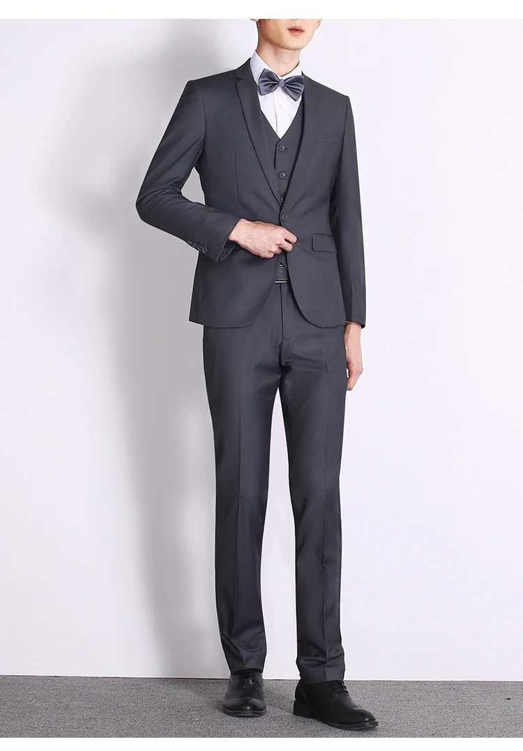 Custom Made Tailor 2 Piece Coat Pant Korean Suit For Men - Buy Korean ...