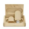 Wooden Usb Flash Drive Pendrive Memory Stick Thumb with Gift Box 32gb