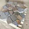 irregular slate flagstone flooring On Mesh