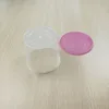 wholesale clear round plastic food container with lid take out