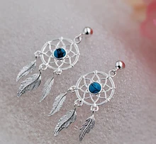 925 Sterling Silver Dream Catcher Earrings 925 Sterling Silver Dream Catcher Earrings Supplieranufacturers At Alibaba