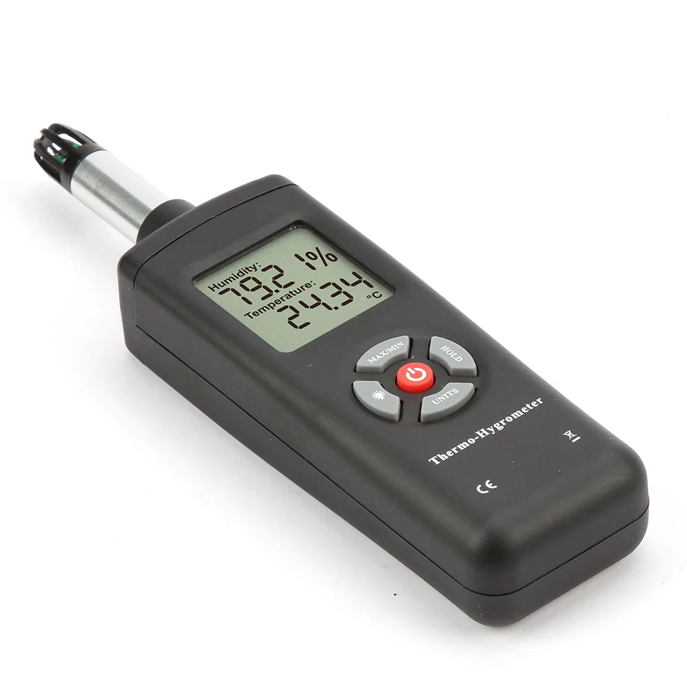 portable temperature and humidity meter