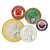 articles decoration professional manufacturer supplier pressing mirror effect copper silver plating sale old coins