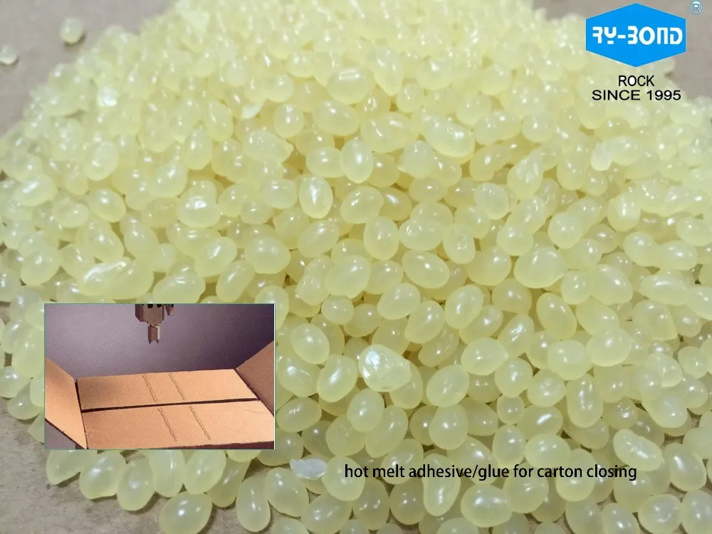 Corrugated Cardboard Box Sealing Granule Type Transparent Hot Melt Glue
