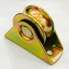 half round groove bracket supported one bearing roller for industrial sliding gate