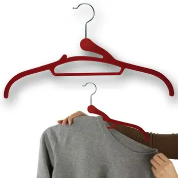 Clever Design Flocked T-shirt Hanger - Buy Flocked T-shirt Hanger ...