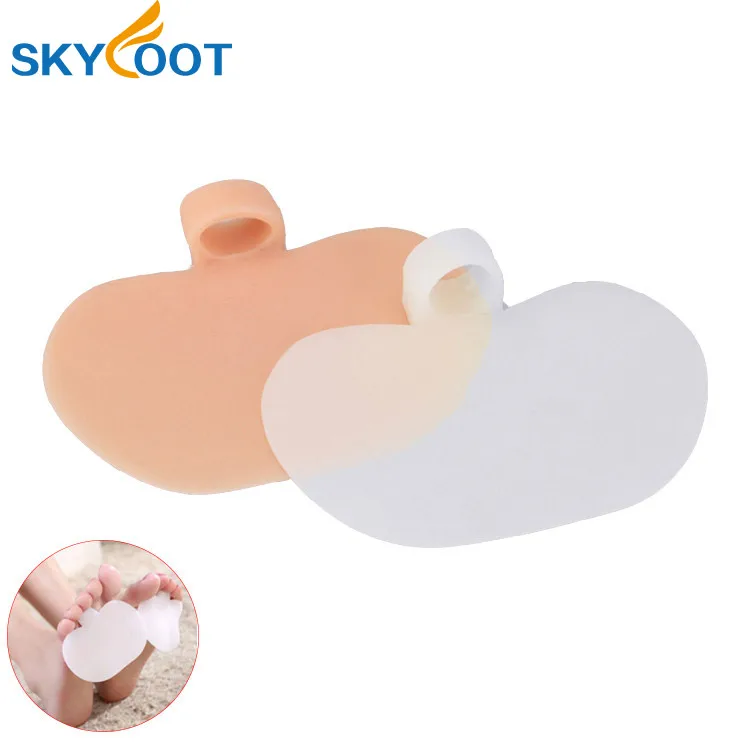 Foot care pain relief flexible high heel half insole gel forefoot pad